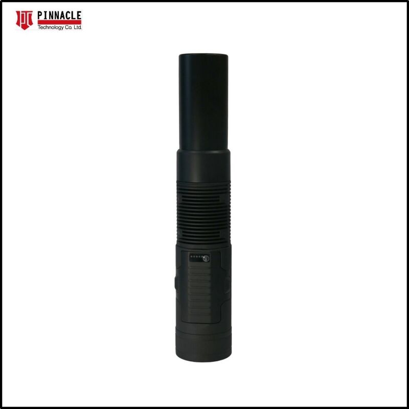 2-in-1 Flashlight Anti-Drone Jammer | Portable Tactical UAS Defense (500m Range)